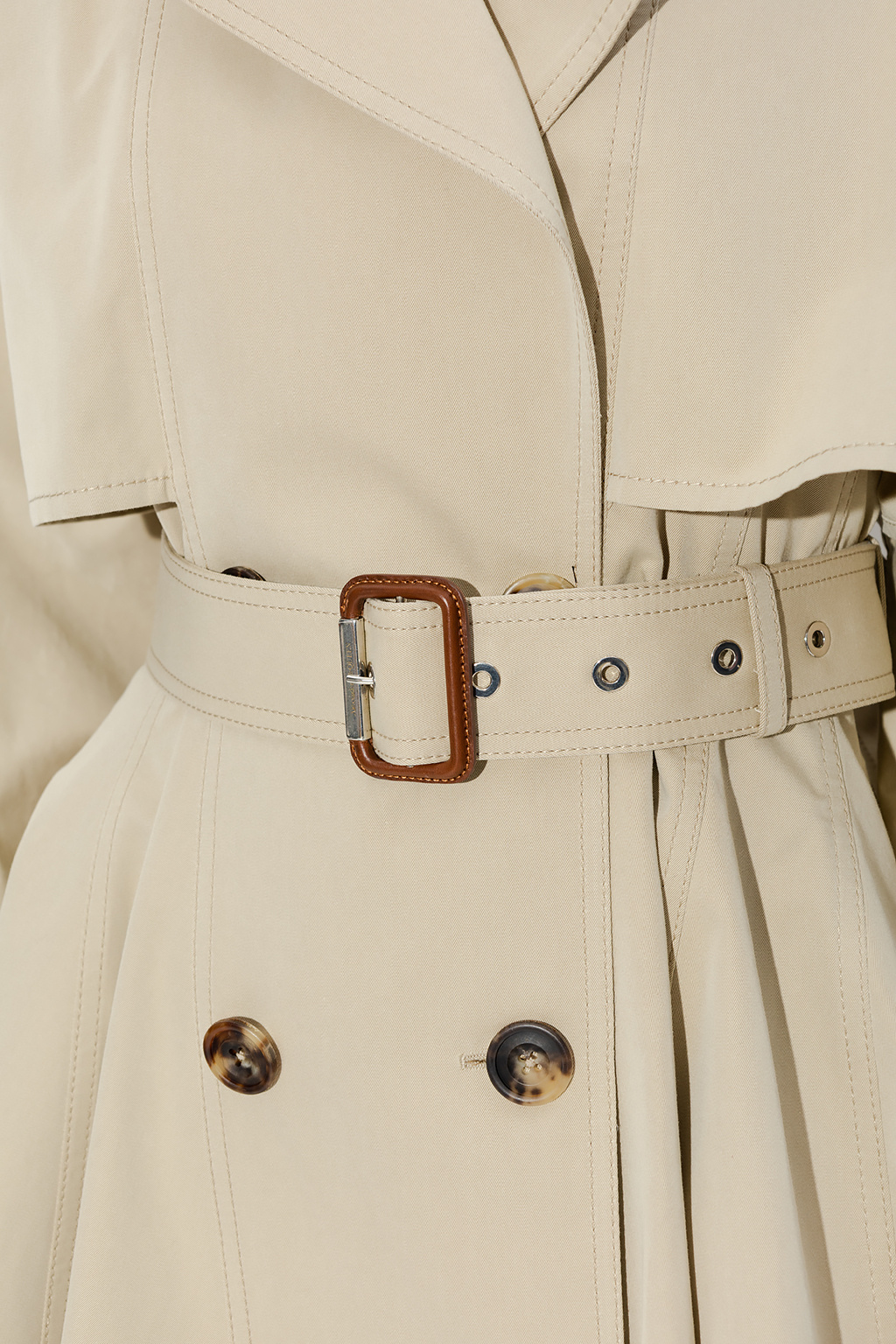 【関税&送料込】Alexander Mcqueen Beige Trench Coat With Bel McQueen Trench coats for Women | Online Sale up to 50% off